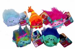 MINI PELUCHES TROLLS (POPPIE) ASST